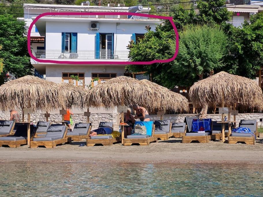 Big Apartment On The Beach Tolo Exterior photo